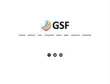 Tablet Screenshot of gsfindia.com